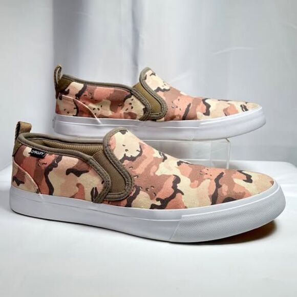 Like New Oakley Men\'s Slip-On Canvas Skate Shoes Size 10 main image 7